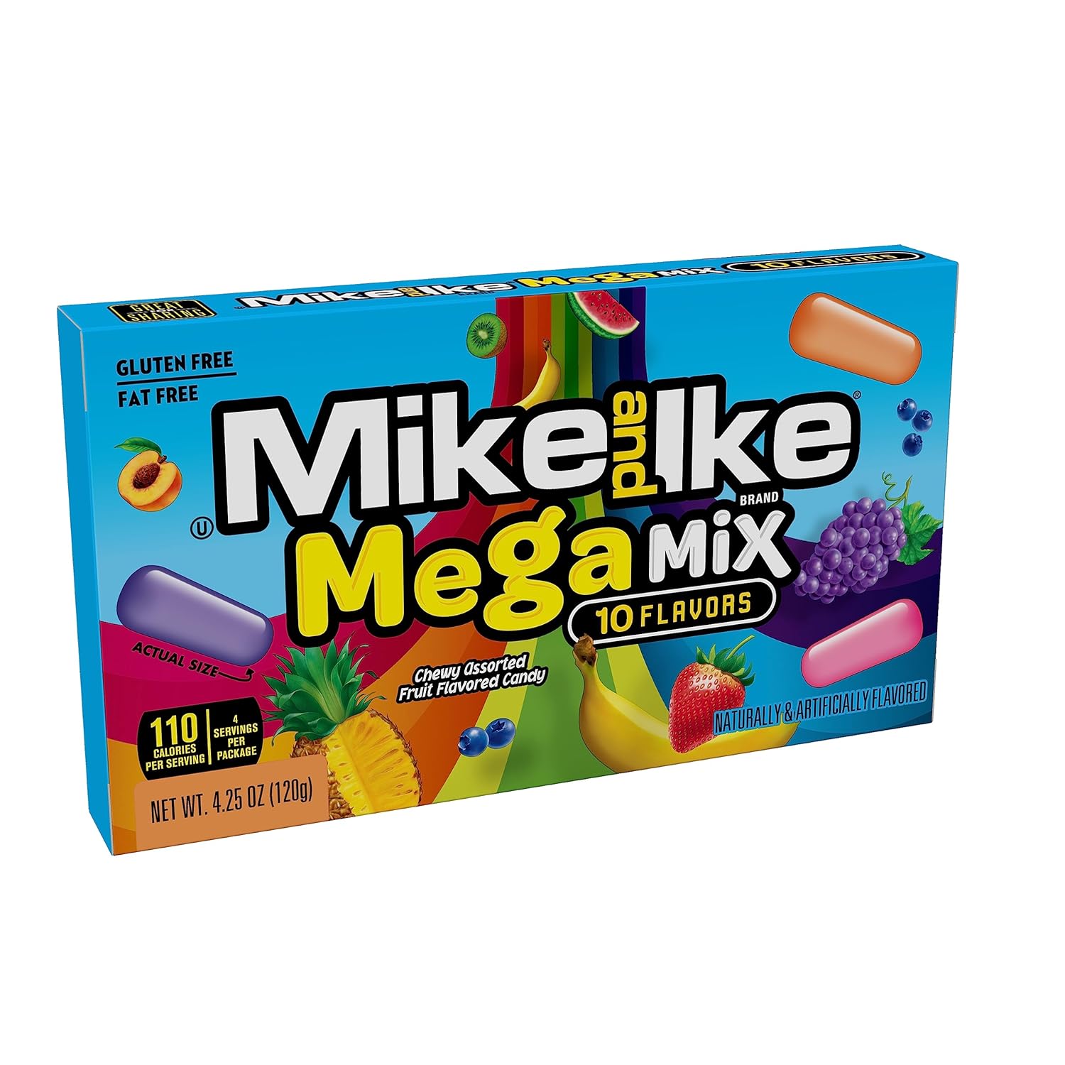 Mike & Ike Mega Mix (4.25 Ounce Theater Box)
