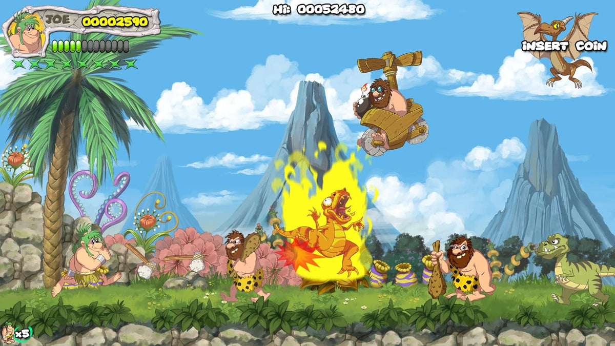 New Joe & Mac: Caveman Ninja - Nintendo Switch - Retro Island Gaming