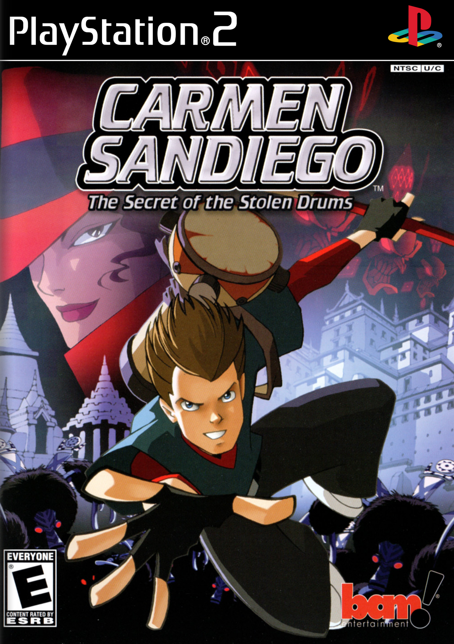Carmen Sandiego The Secret of the Stolen Drums - Playstation 2