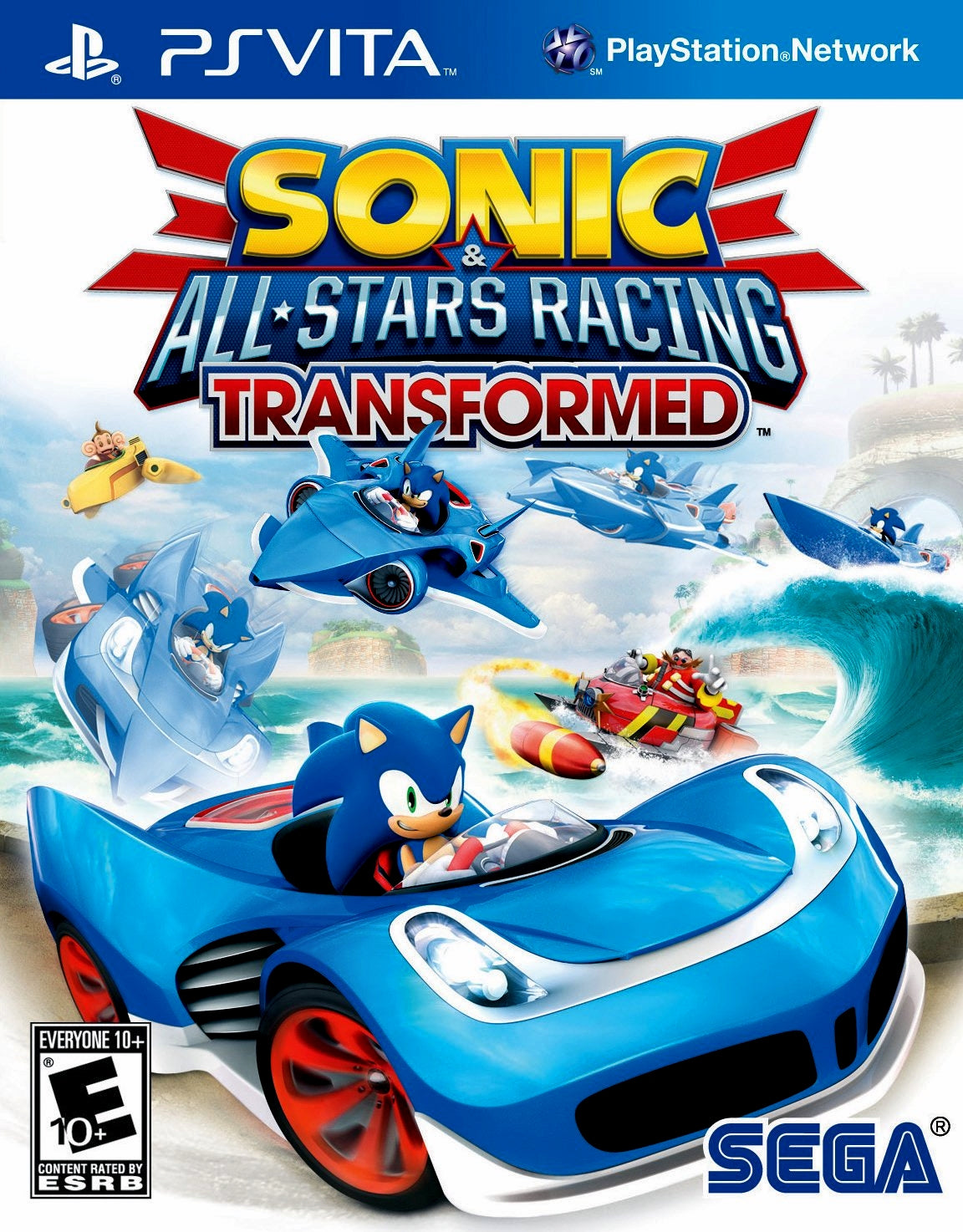 Sonic & All-Stars Racing Transformed - Playstation Vita