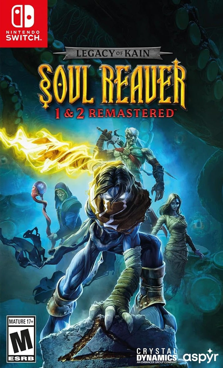 Legacy Of Kain Soul Reaver 1 & 2 Remastered - Nintendo Switch