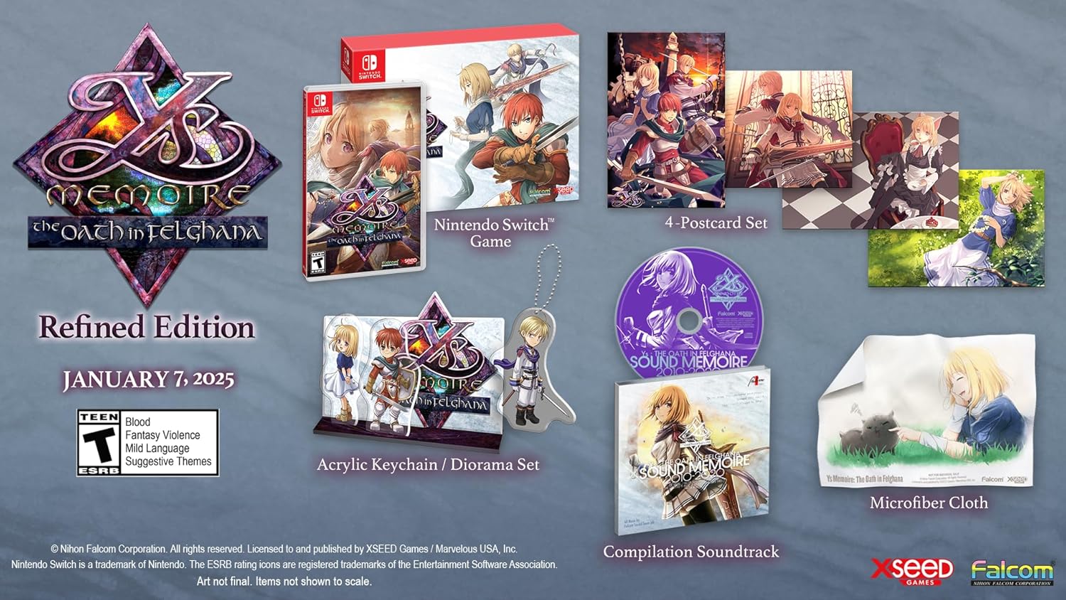 Ys Memoire: The Oath In Felghana - Nintendo Switch