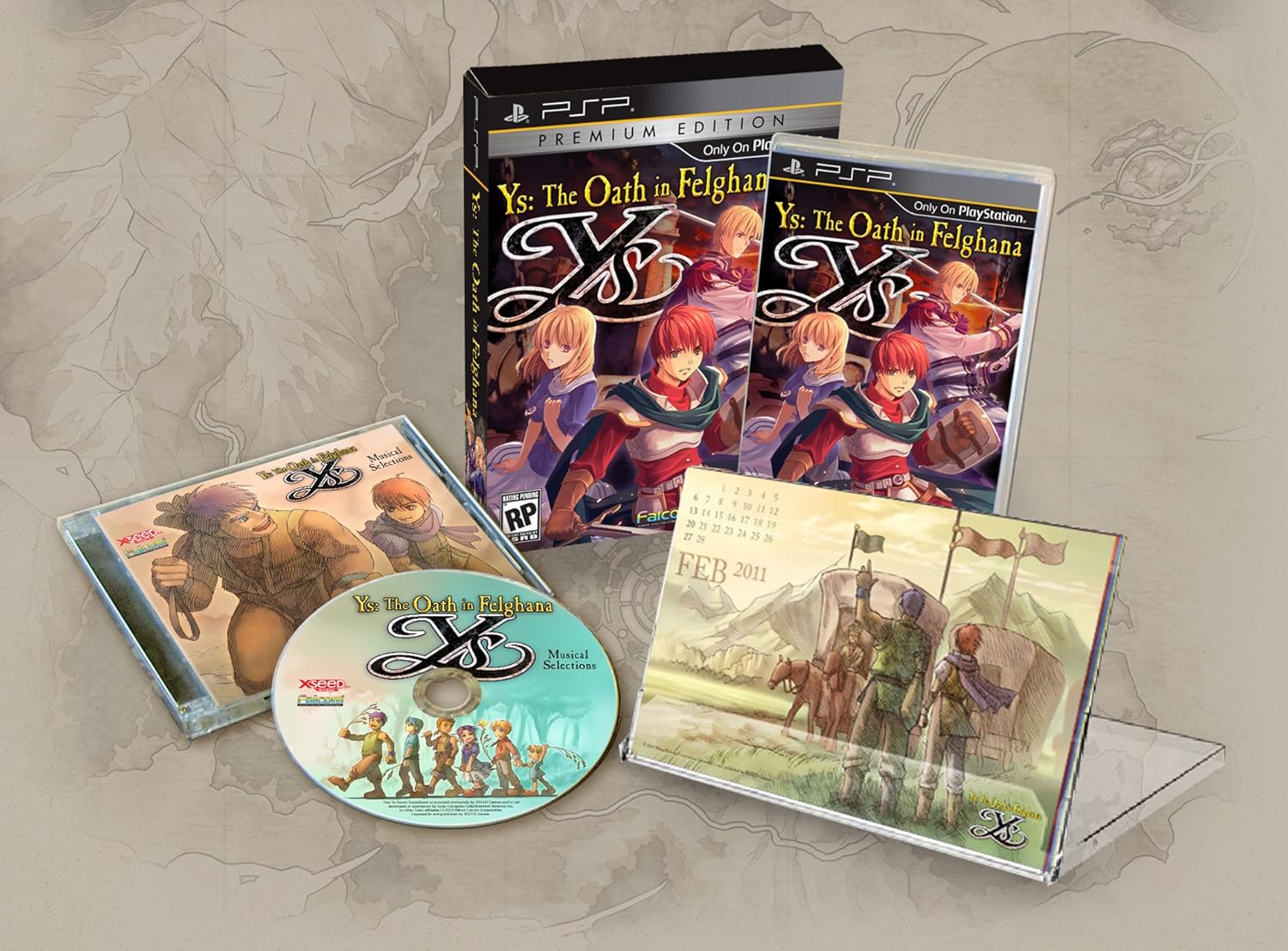 Ys: The Oath in Felghana [Premium Edition] - PSP