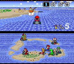 Super Mario Kart - Super Nintendo