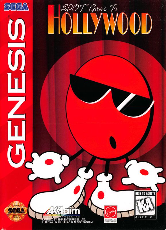 Spot Goes To Hollywood - Sega Genesis