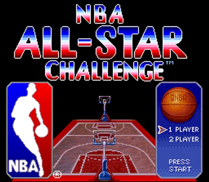 NBA All - Star Challenge - Super Nintendo - Retro Island Gaming