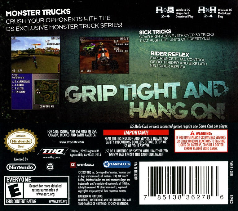 MX vs. ATV Reflex - Nintendo DS