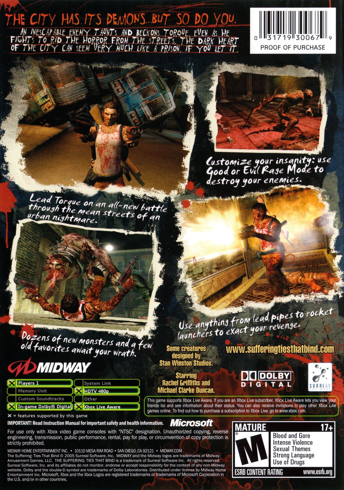 The Suffering Ties That Bind - Xbox