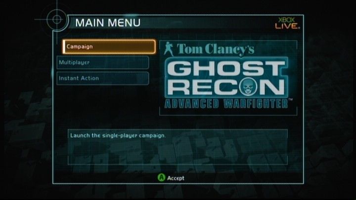 Ghost Recon Advanced Warfighter - Xbox 360