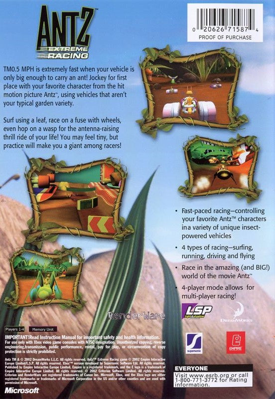 Antz Extreme Racing - Xbox