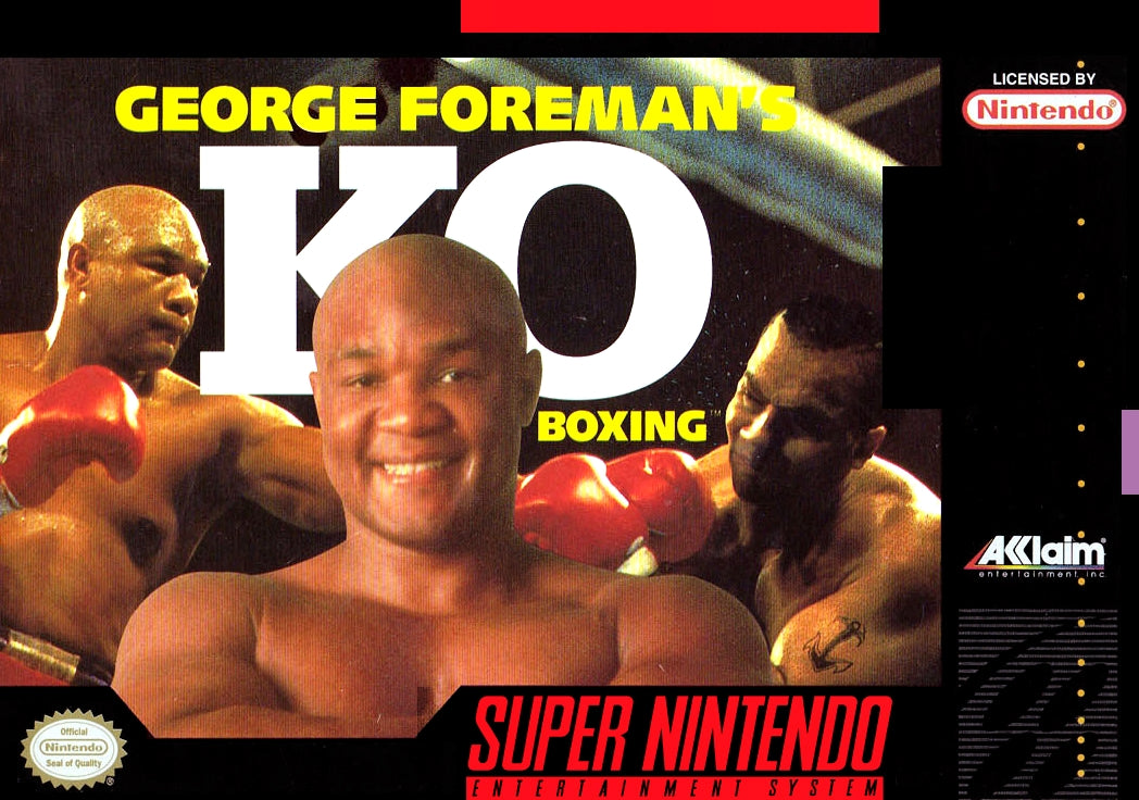 George Foreman's KO Boxing - Super Nintendo