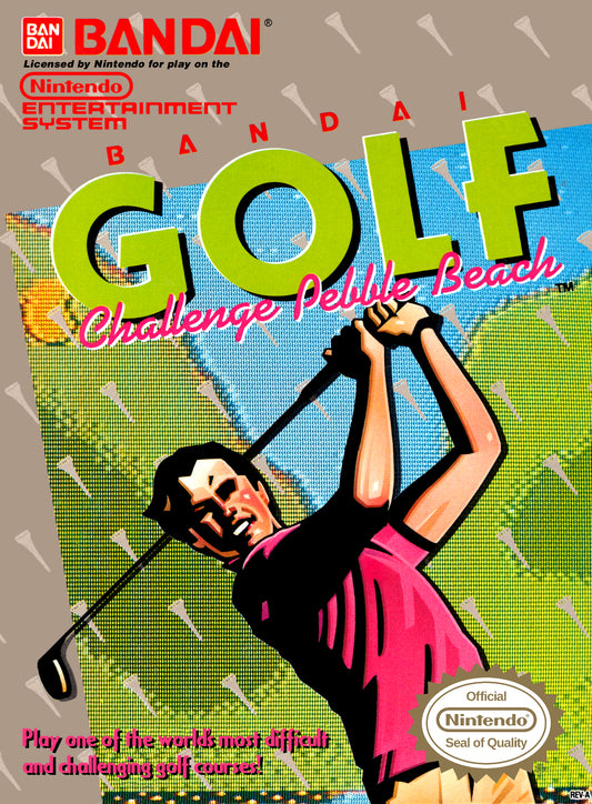 Bandai Golf Challenge Pebble Beach - NES - Retro Island Gaming