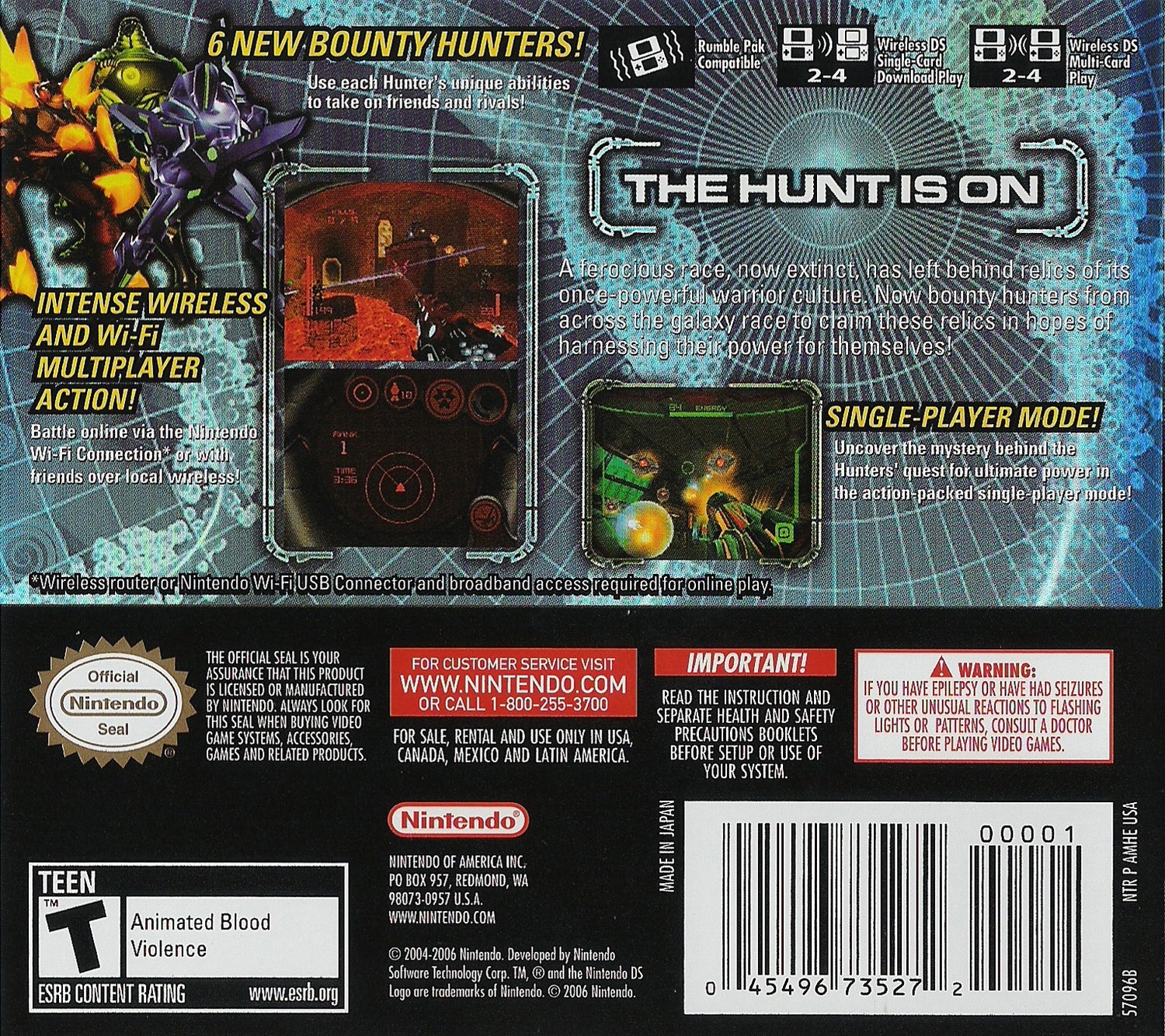 Metroid Prime Hunters - Nintendo DS