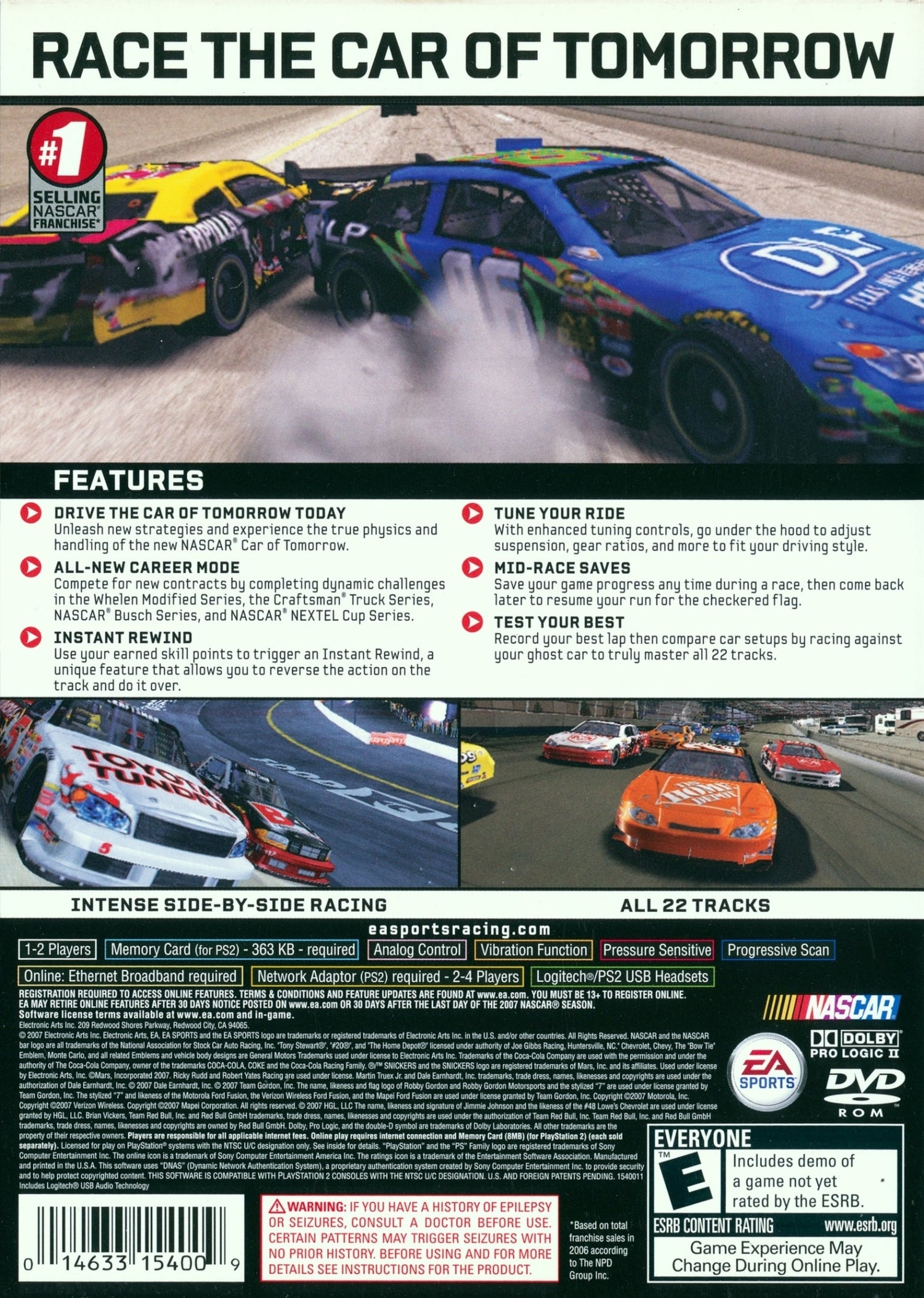 NASCAR 08 - Playstation 2