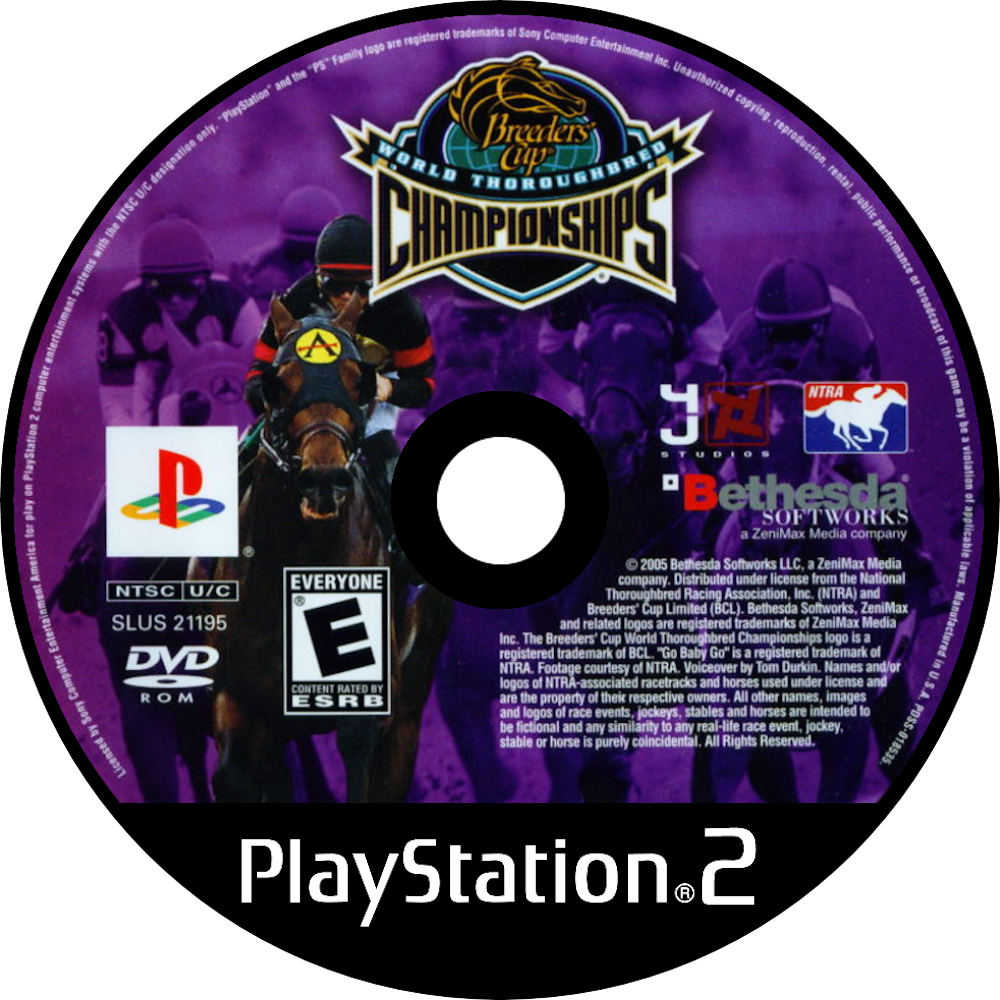 Breeders' Cup World Thoroughbred Championships - Playstation 2