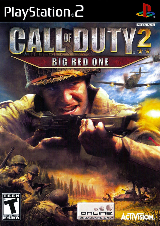Call of Duty 2 Big Red One - Playstation 2 - Retro Island Gaming