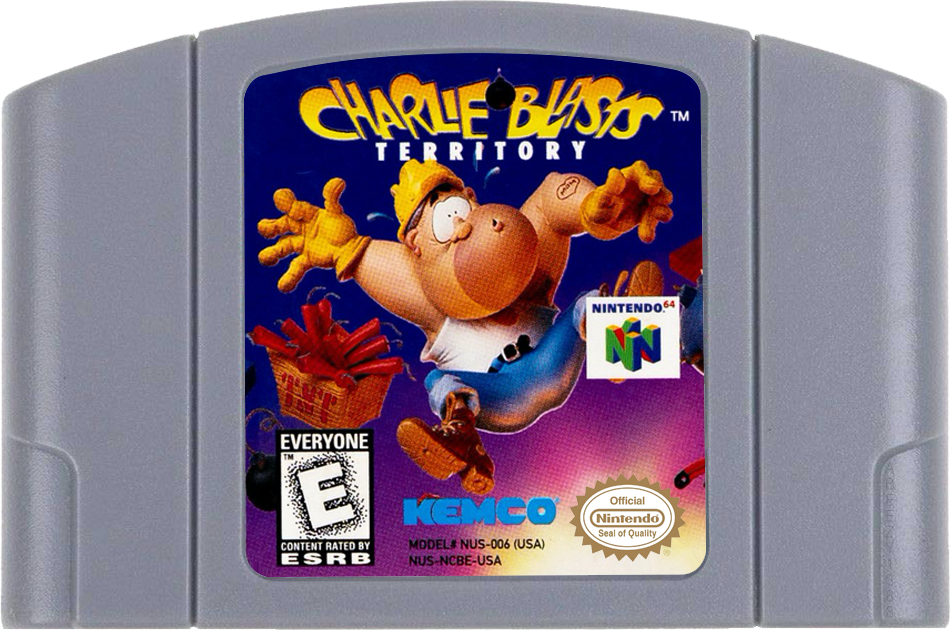 Charlie Blasts - Nintendo 64 - Retro Island Gaming