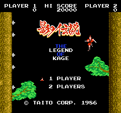 Legend of Kage - Famicom