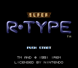Super R-Type - Super Nintendo