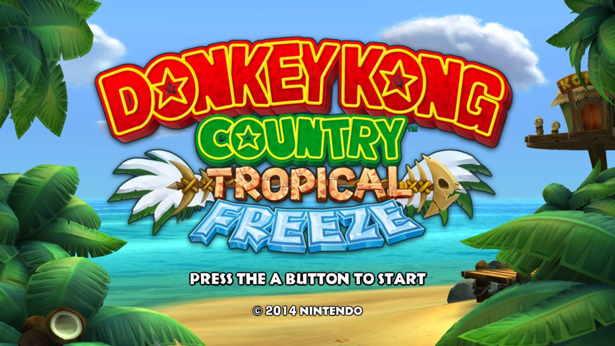 Donkey Kong Country: Tropical Freeze [Nintendo Selects] - Wii U - Retro Island Gaming