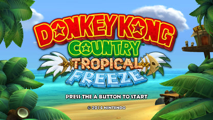 Donkey Kong Country: Tropical Freeze [Nintendo Selects] - Wii U - Retro Island Gaming