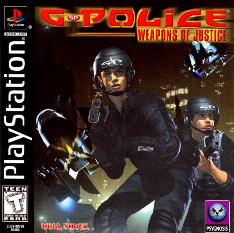 G-Police Weapons of Justice - Playstation