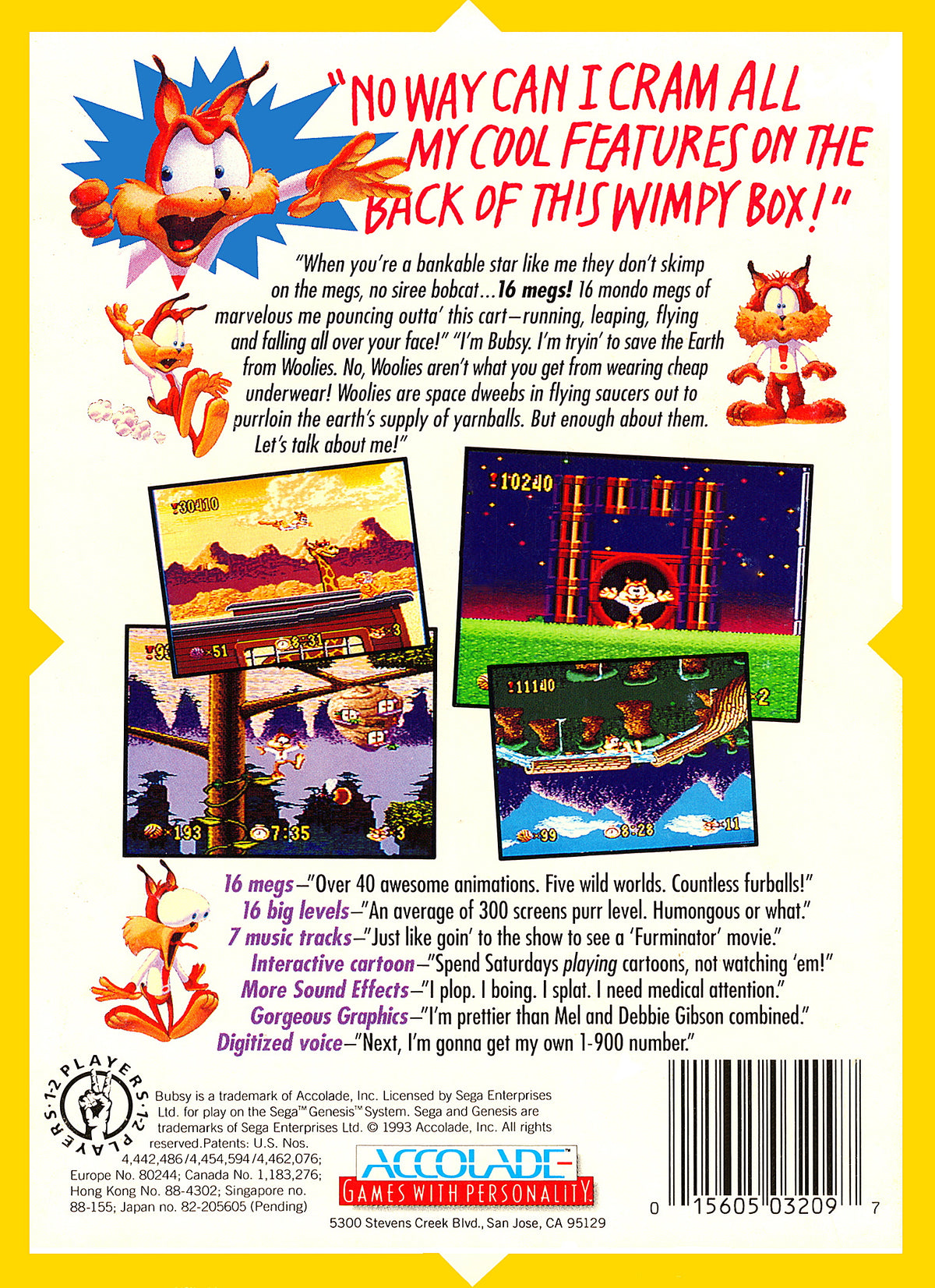 Bubsy - Sega Genesis - Retro Island Gaming