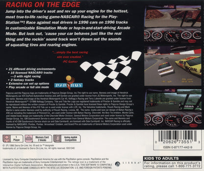 NASCAR Racing - Playstation - Retro Island Gaming