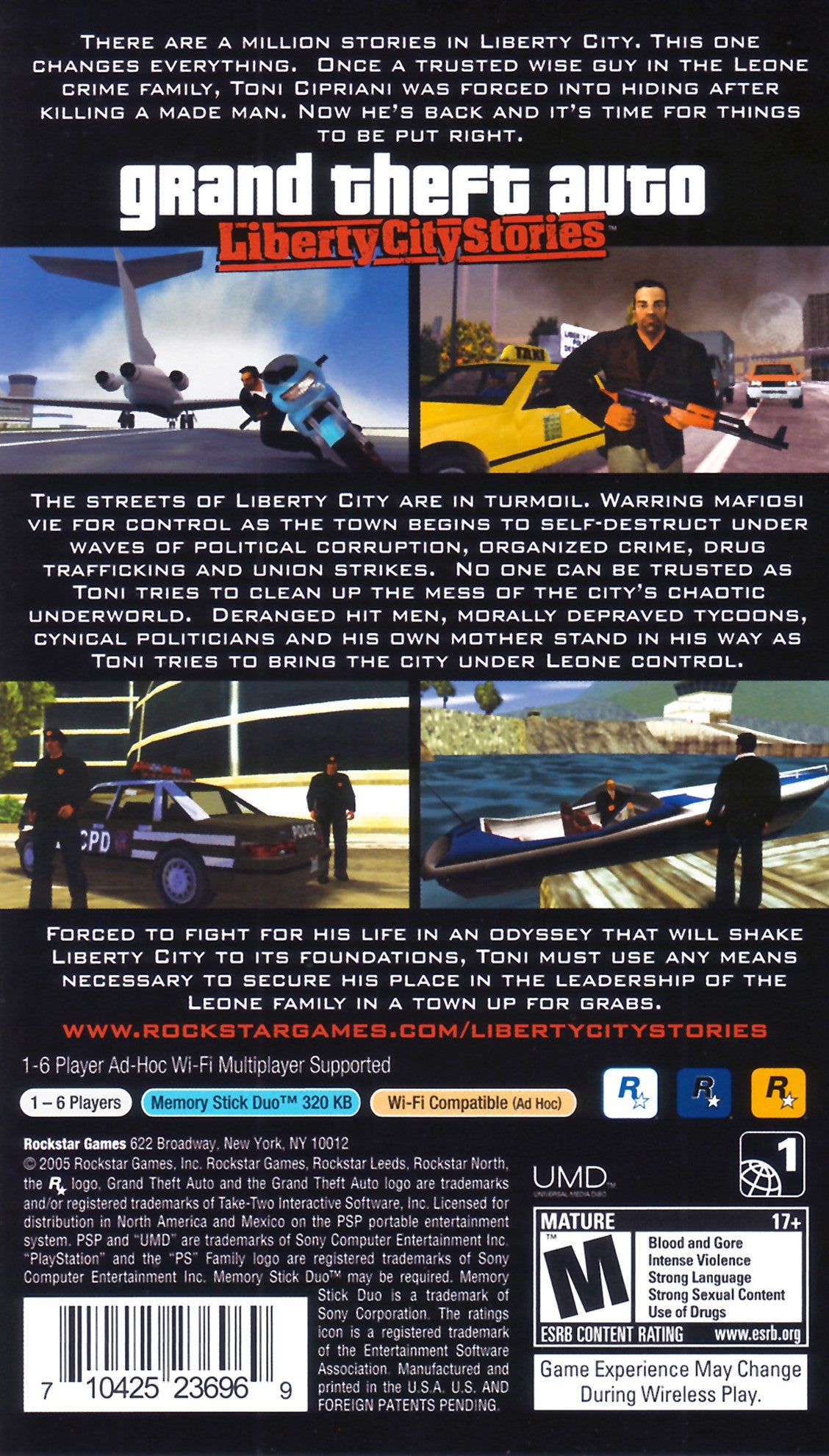 Grand Theft Auto Liberty City Stories [Greatest Hits] - PSP