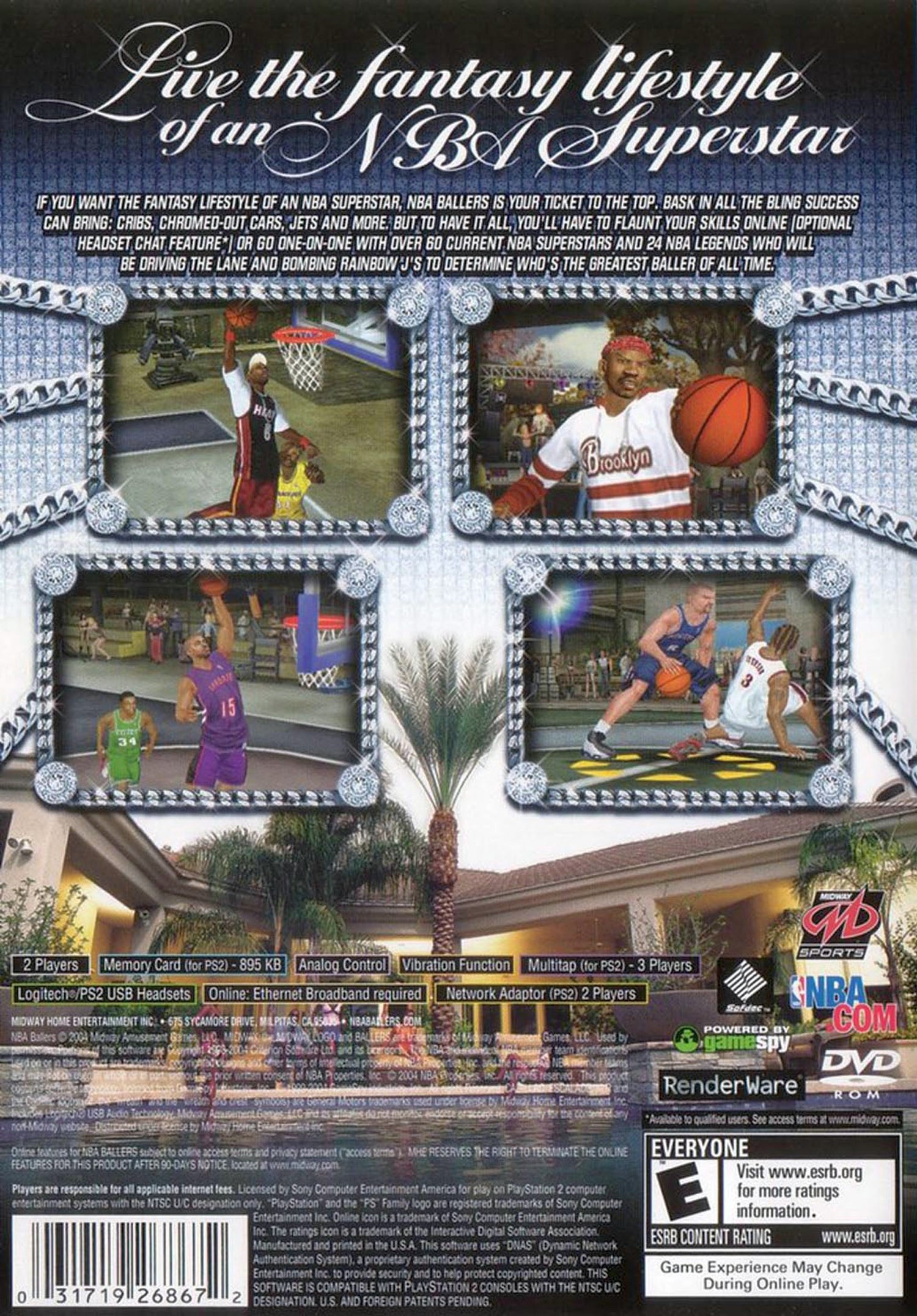 NBA Ballers - Playstation 2