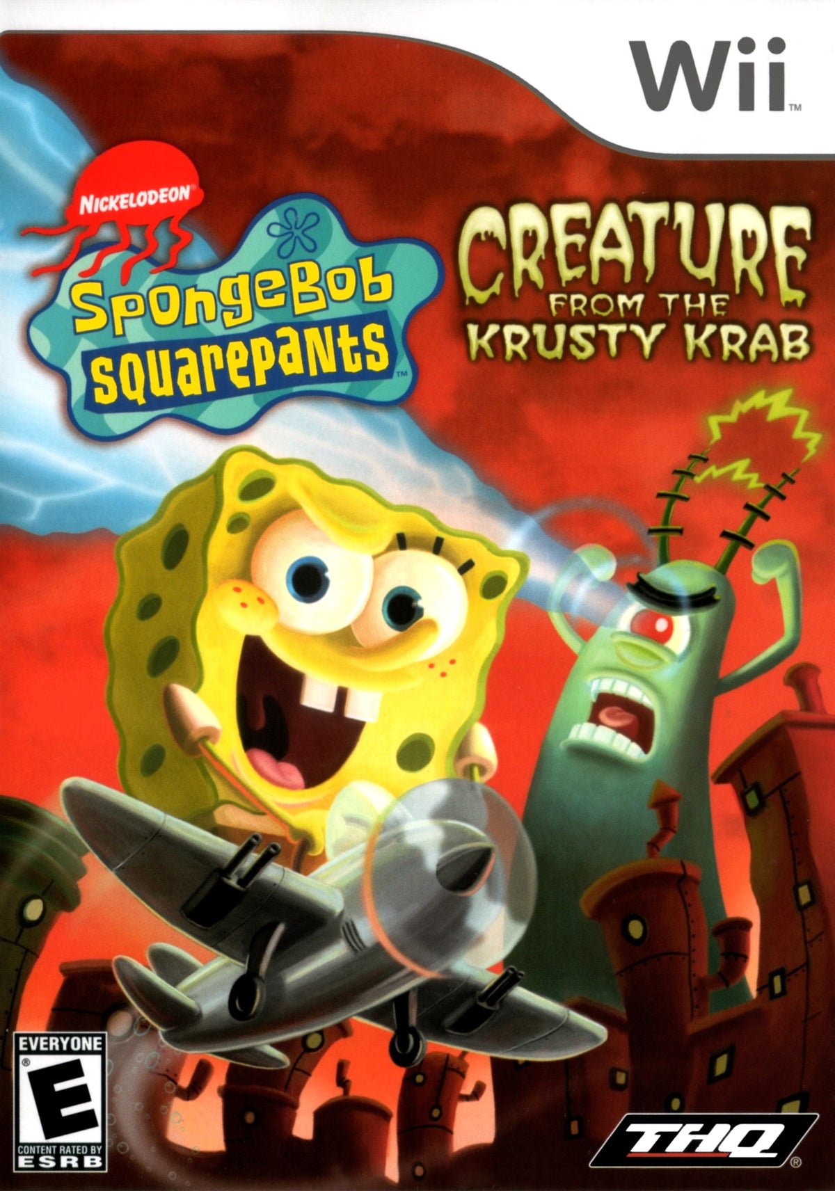SpongeBob SquarePants Creature from Krusty Krab - Wii