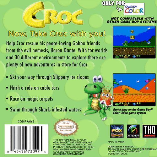 Croc - GameBoy Color