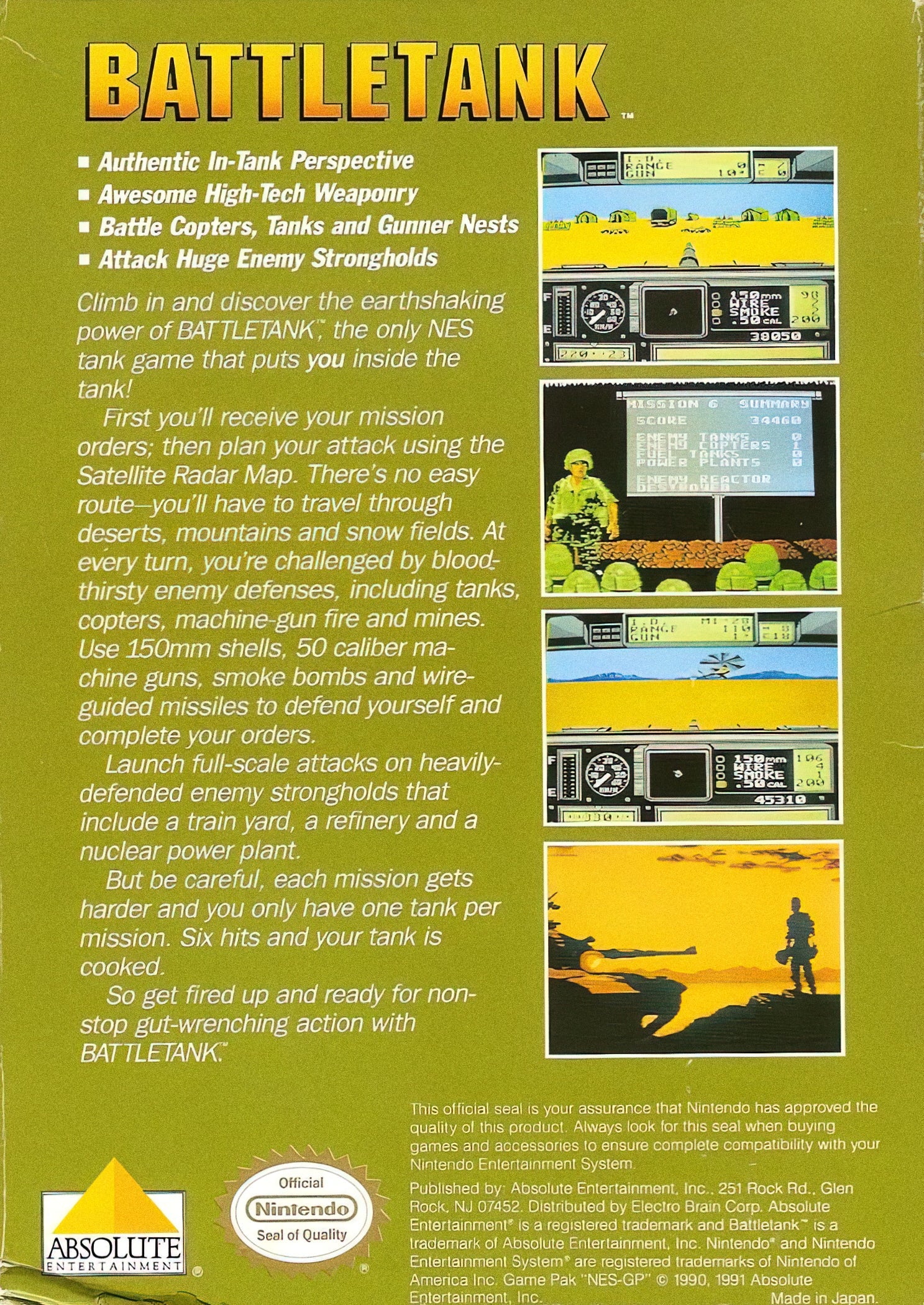 Battletank - NES - Retro Island Gaming