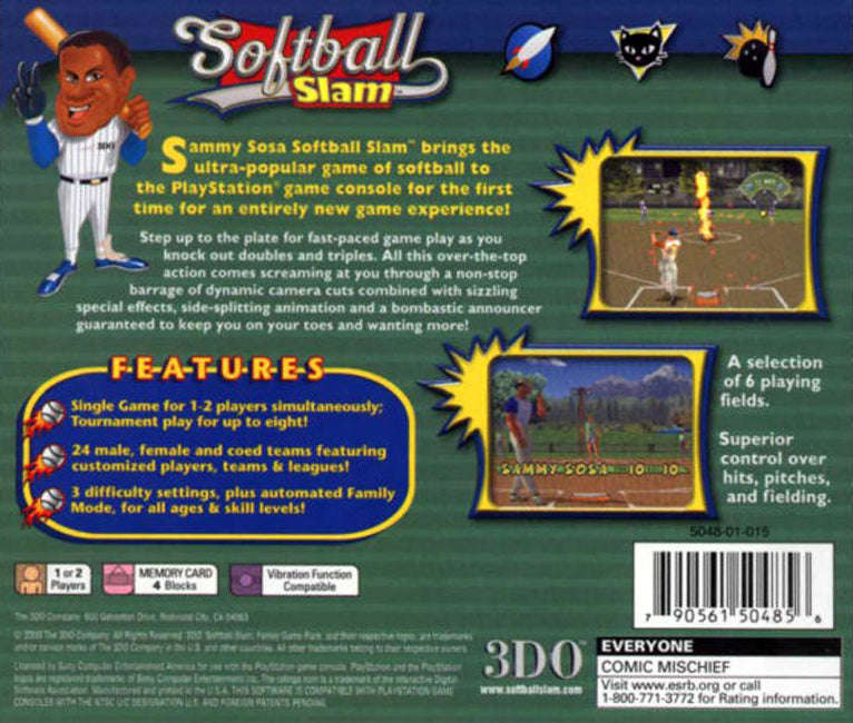 Sammy Sosa's Softball Slam - Playstation