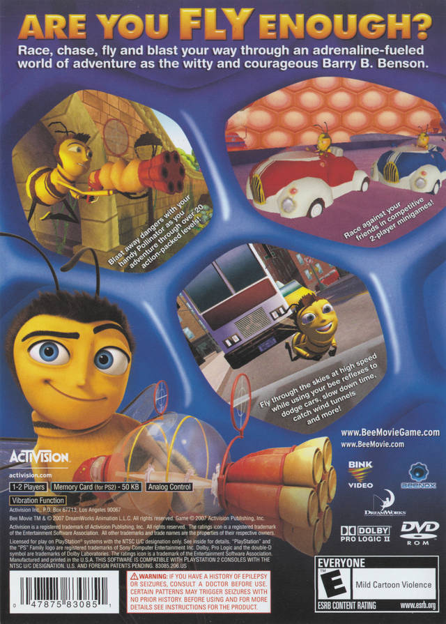Bee Movie Game - Playstation 2