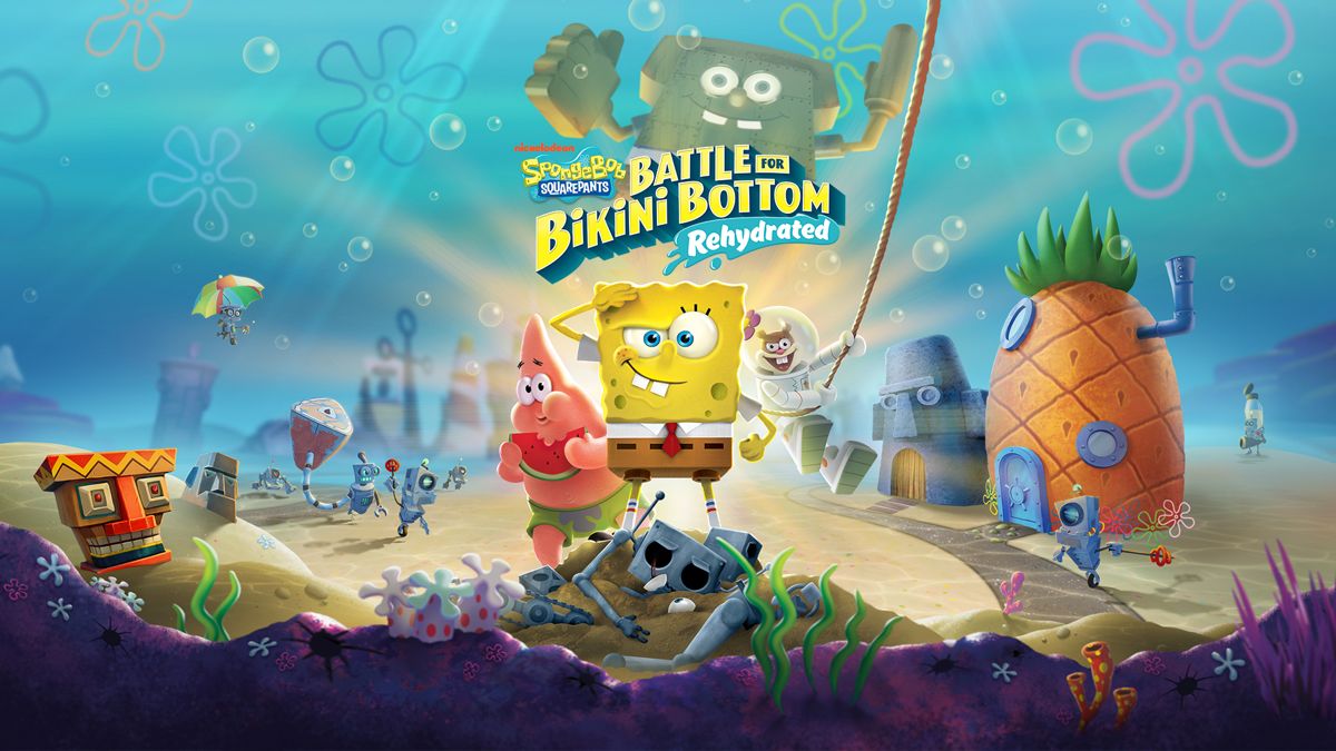 SpongeBob SquarePants Battle for Bikini Bottom Rehydrated - Nintendo Switch