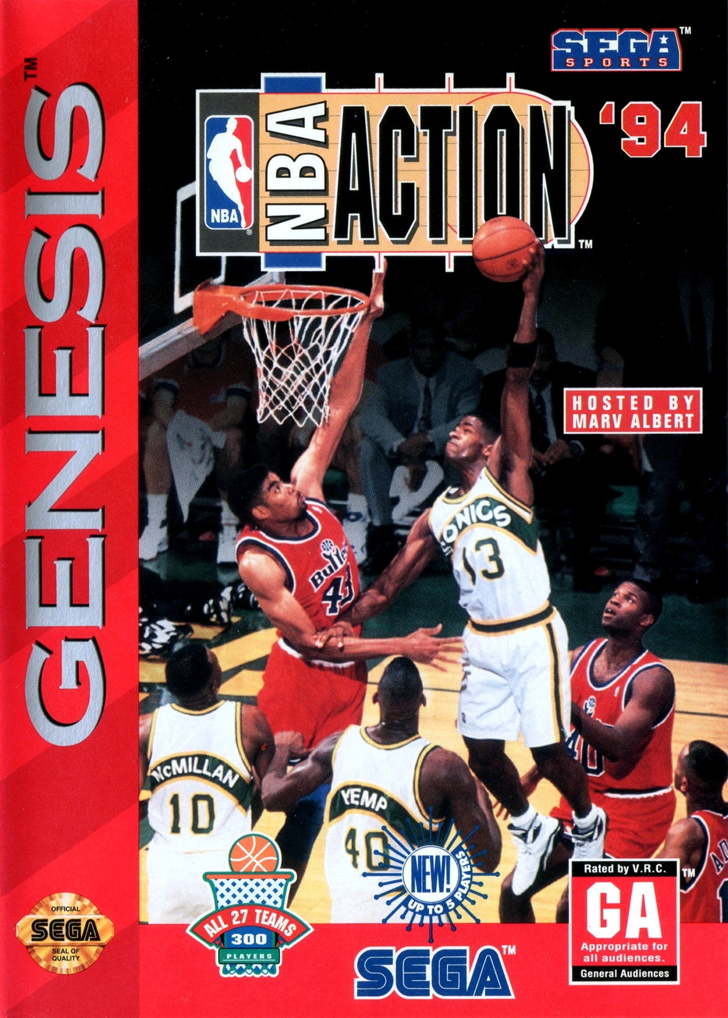 NBA Action 94 - Sega Genesis