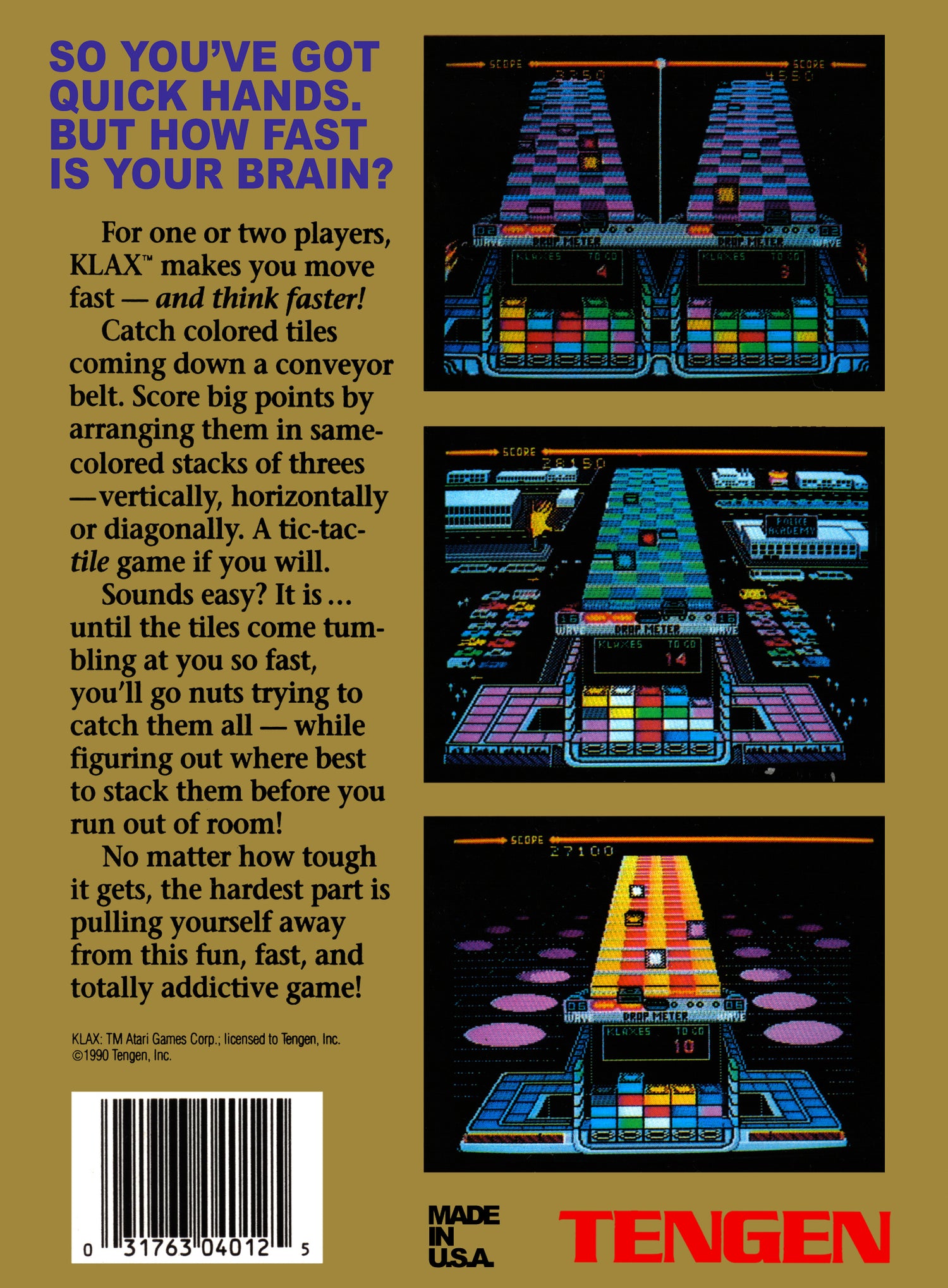 Klax - NES