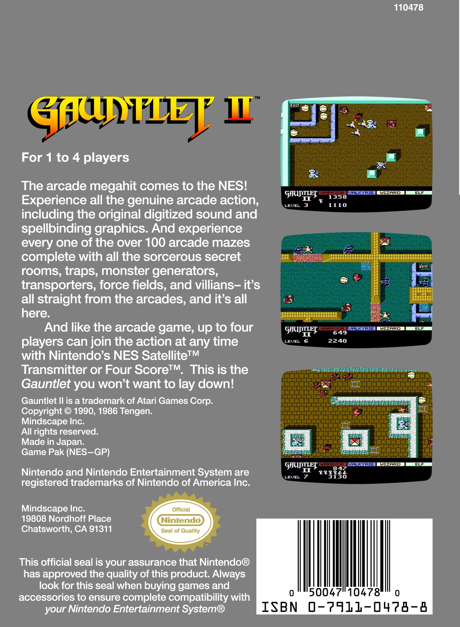 Gauntlet II - NES