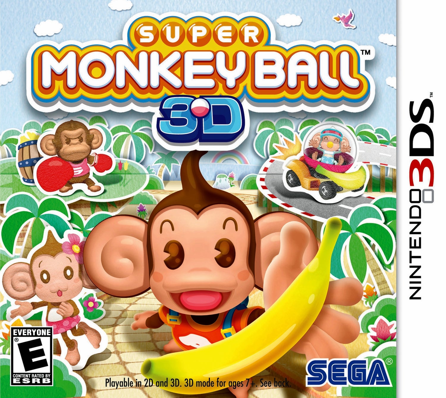 Super Monkey Ball 3D - Nintendo 3DS