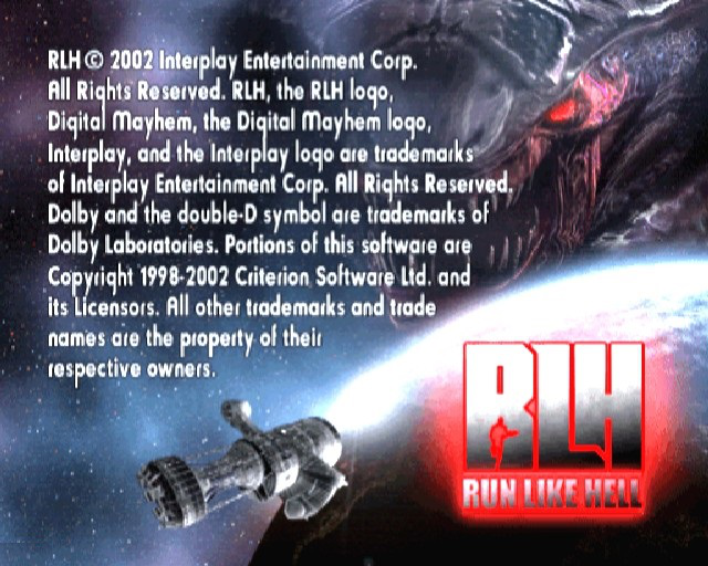 Run Like Hell - Playstation 2
