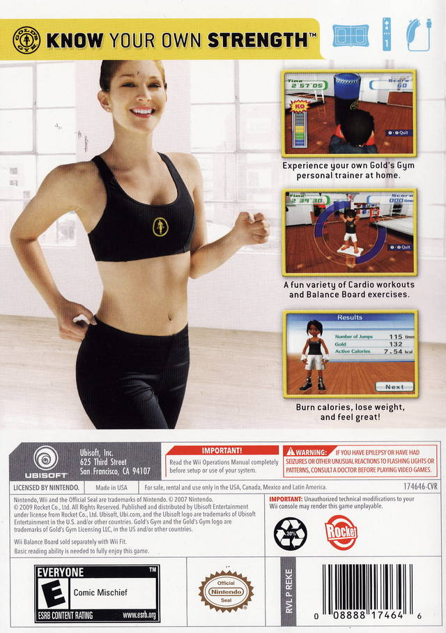 Gold's Gym Cardio Workout - Wii