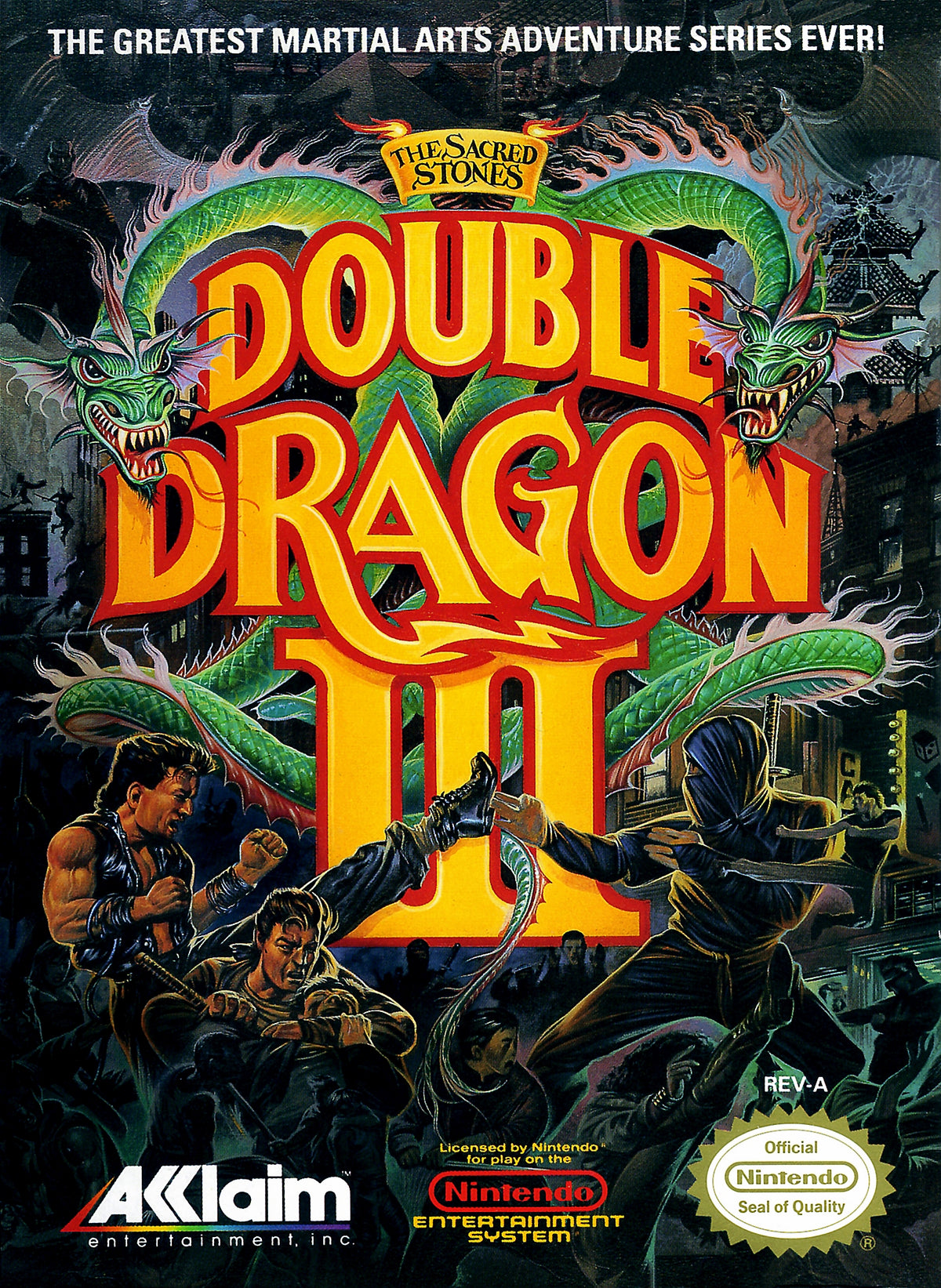Double Dragon III - NES