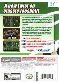 Championship Foosball - Wii