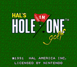 Hal's Hole in One Golf - Super Nintendo - Retro Island Gaming