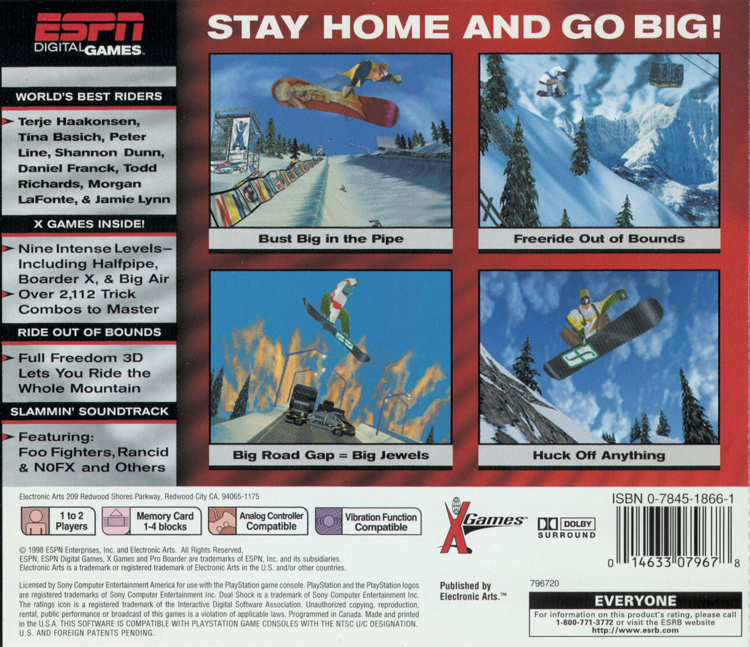 ESPN X Games Pro Boarder - Playstation