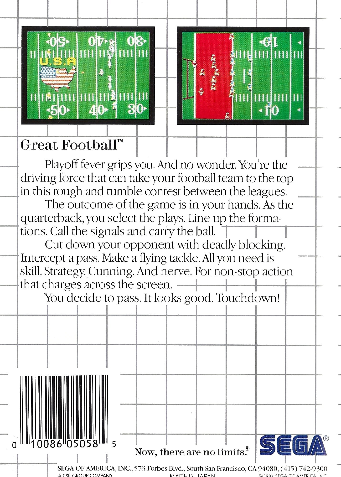 Great Football - Sega Master System