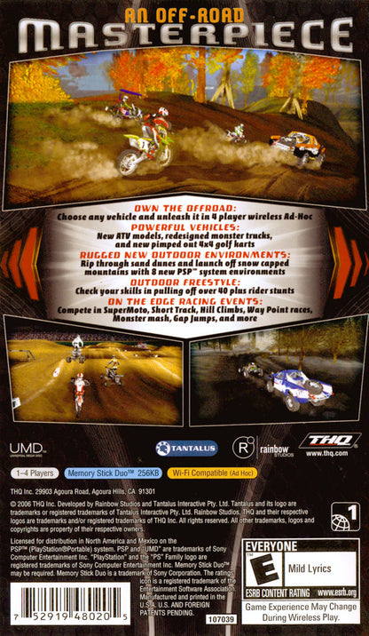 MX vs. ATV: On the Edge - PSP - Retro Island Gaming