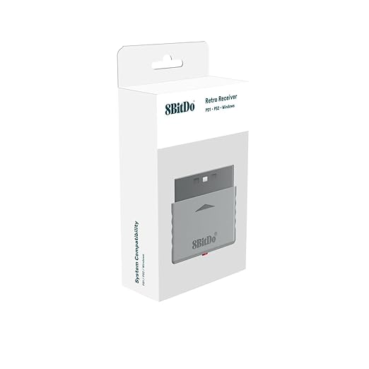 8BitDo Bluetooth Retro Receiver for PS1 and PS2 - Retro Island Gaming