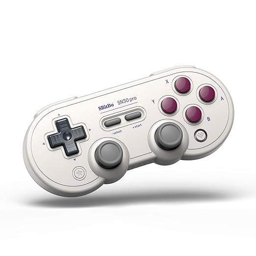 8BitDo SN30 Pro Bluetooth Controller for Switch, PC, macOS, Android, Steam Deck & Raspberry Pi - Retro Island Gaming